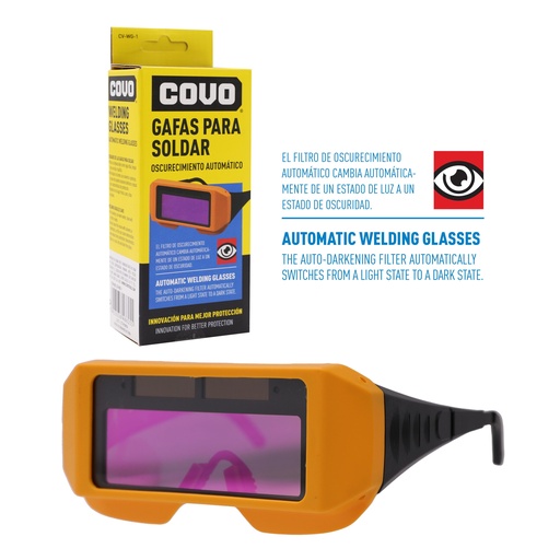 [5-464] LENTES P/SOLDAR AUTOMATICO COVO 5-464
