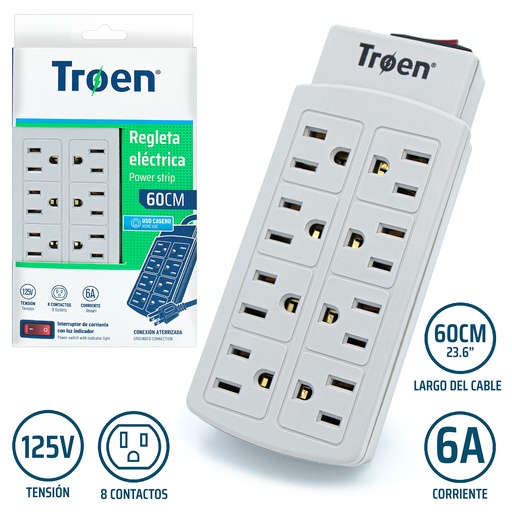 [5-494] REGLETA 8 TOMAS TROEN 5-494