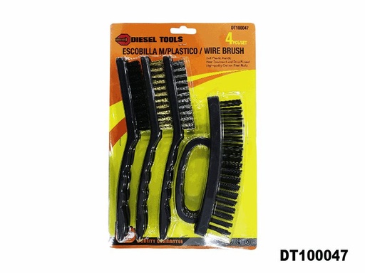 [5-634] CEPILLO ALAMBRE 4 PCS DIESEL TOOLS 5-634