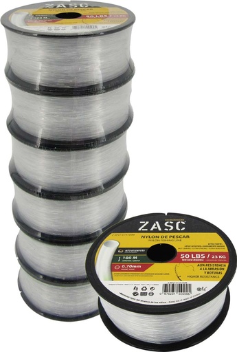 [5-675] NYLON DE PESCAR 0.7MM/100M ZASC 5-675