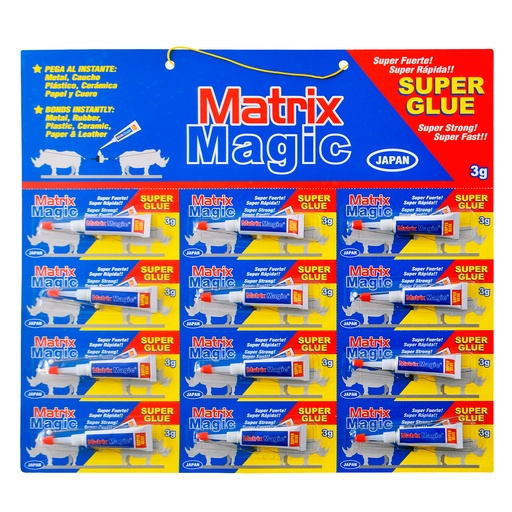 [5-832] PEGA LOCA x 12 UNID MATRIX 5-832