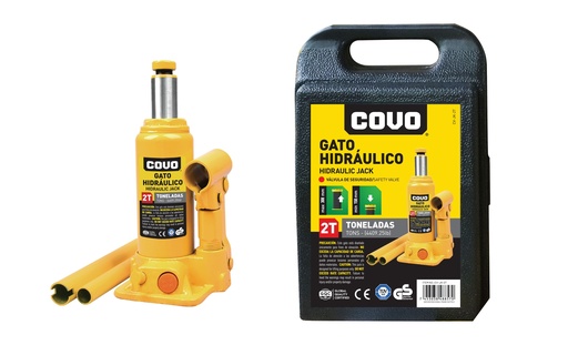 [5-904] GATO BOTELLA 2 TON C/ESTUCHE COVO 5-904