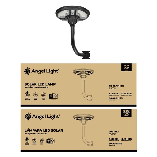 [6-005] LAMPARA LED 100W SOLAR ANGEL LIGHT 6-005