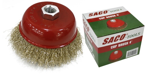 [6-026] CEPILLO CIRC ALAMBRE ONDULAD 4" x 5/8 SACO 6-026