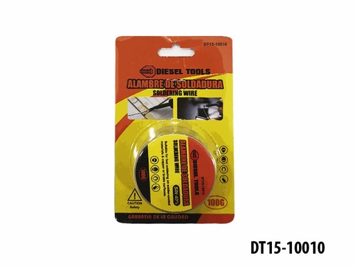 [6-082] ESTAÑO PARA SOLDAR 100G DIESEL TOOL 6-082