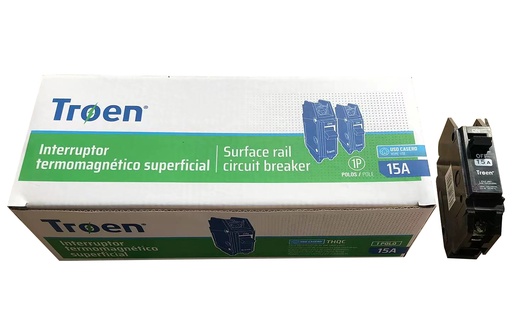 [6-228] BREAKER SUPERFICIAL 1x15A TROEN 6-228