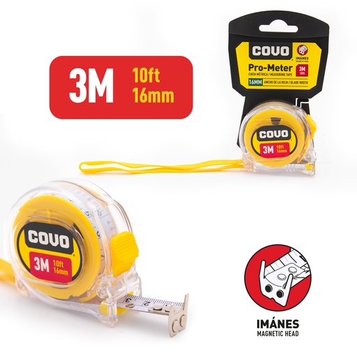 [6-241] METRO TRANSPARENTE x 3 MTS COVO 6-241