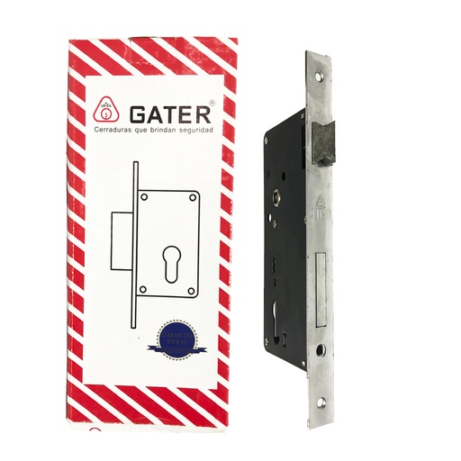 [6-300] CERRADURA EMBUTIR 60MM GATER 6-300