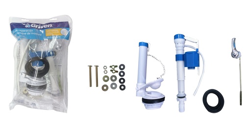 [6-317] HERRAJE C/MANILLA AJUSTABLE GRIVEN 6-317