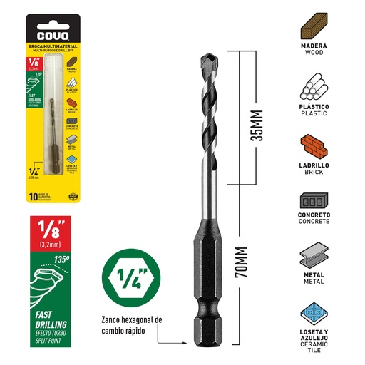[6-368] MECHA MULTIMATERIAL x 1/8 UNID COVO 6-368