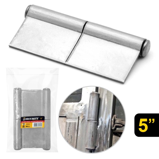 [6-378] BISAGRA SOLDAR x 5" PAR SECURITY 6-378