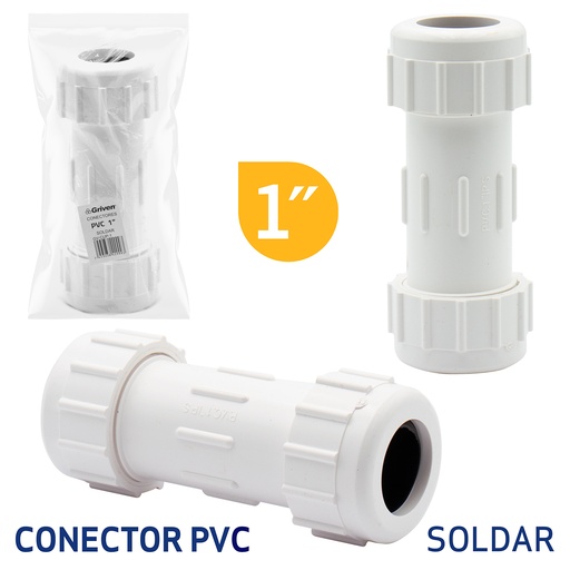 [6-411] JUNTA DRESSER BLANCA SOLDAR x 1" GRIVEN 6-411