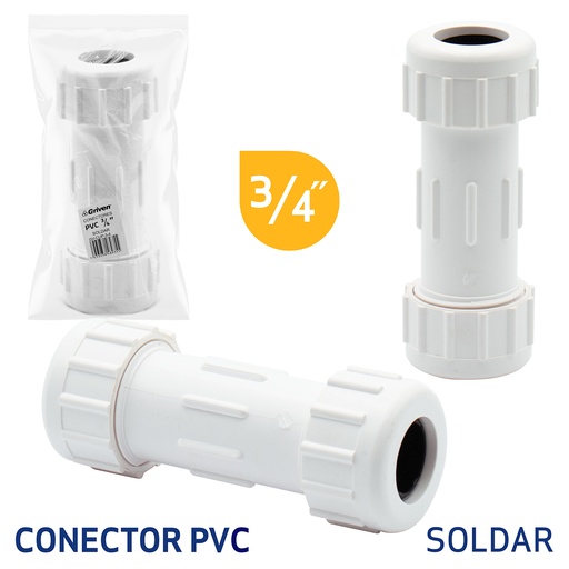 [6-413] JUNTA DRESSER BLANCA SOLDAR x 3/4" GRIVEN 6-413