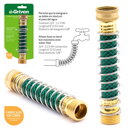 [6-540] CONECTOR P/MANGUERA 3/4" GRIVEN 6-540