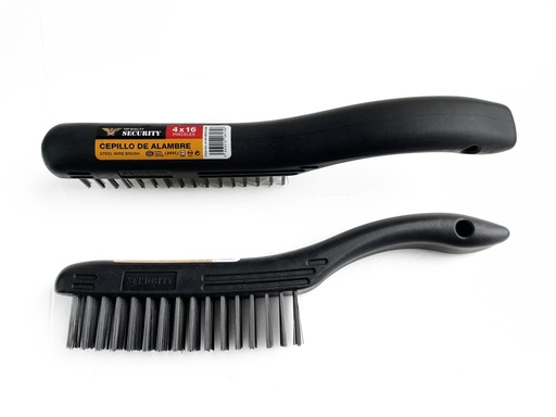 [6-572] CEPILLO ALAMBRE DE PLASTICO NEGRO SECURITY 6-572