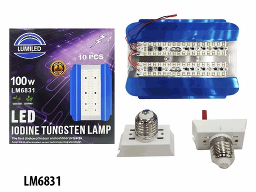 [6-649] REFLECTOR LED LIVIANO 100W BLANCO LUMILED 6-649