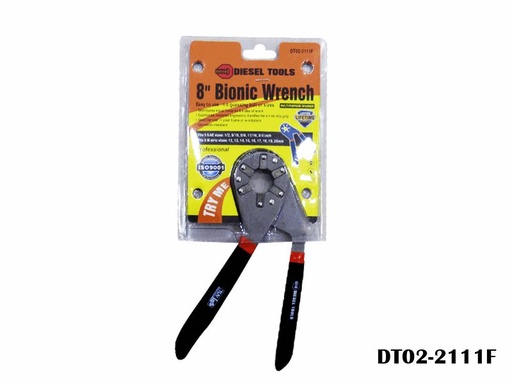 [6-667] LLAVE BIONICA MULTIUSO 8" DIESEL TOOL 6-667