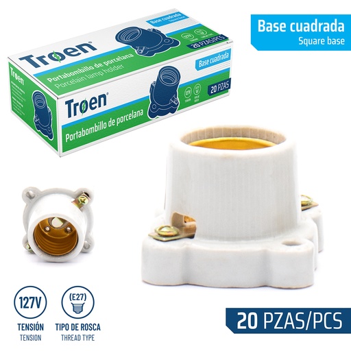 [6-791] PLAFON DE PORCELANA PEQUEÑO TROEN 6-791