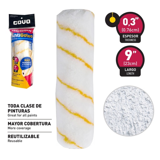 [6-794] FUNDA ANTIGOTEO 9" COVO 6-794