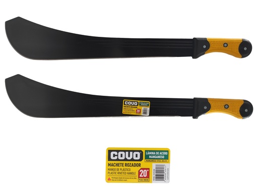[6-894] MACHETE ROZADOR 20" MANGO PLAST COVO 6-894