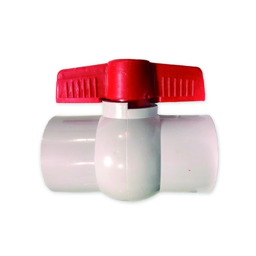 [6-945] LLAVE DE BOLA PVC C/ROSCA x 2" 6-945