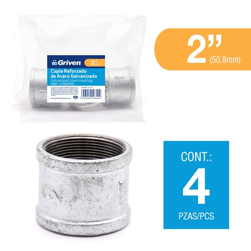 [6-955] ANILLO GALVANIZADO 2" GRIVEN 6-955