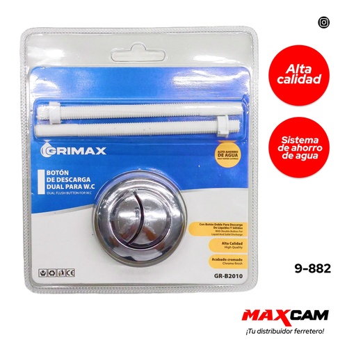 [9-882] BALANCIN DE BOTON DUAL GRIMAX 9-882