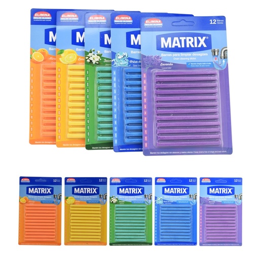 [10-193] BARRAS PARA LIMPIAR DESAGUES MATRIX 10-193