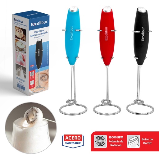 [10-176] BATIDOR ELECTRICO A BATERIA EXCALIBUR 10-176