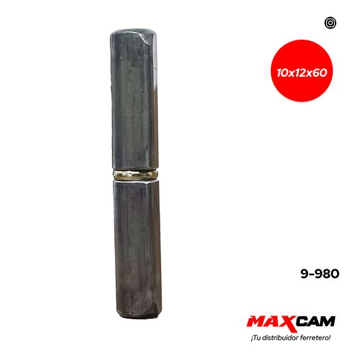 [9-980] BISAGRA DE PISTON 10*12*60 x UNID MAXI TOOLS 9-980