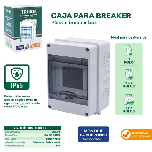 [10-254] CAJA BREAKER SUPERF 5 CIRCUITO TROEN 10-254