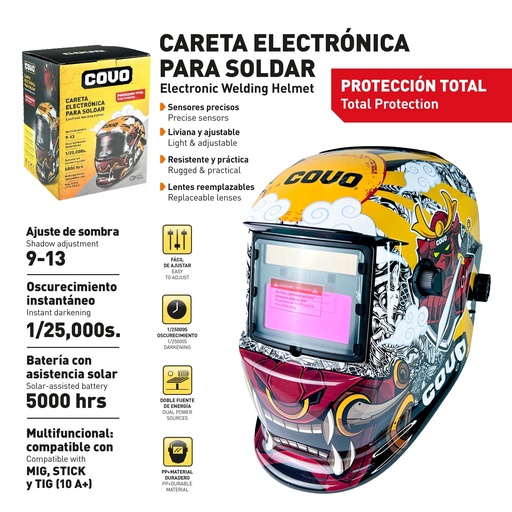 [10-130] CARETA P/SOLDAR AUTOMATICA COVO 10-130