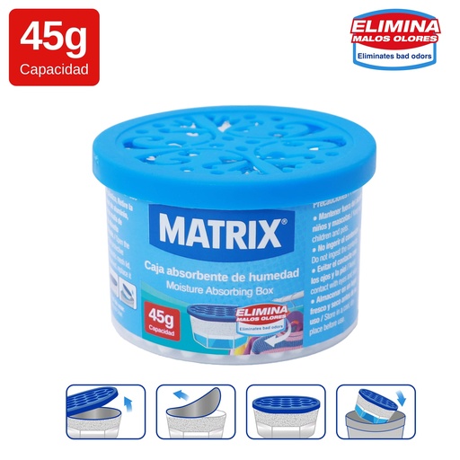 [10-188] DESHUMIFICADOR EN BOLSA 45GR MATRIX 10-188
