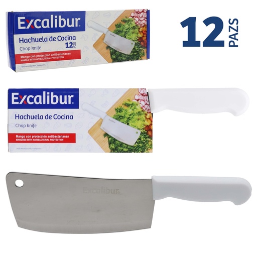 [10-177] HACHA PARA COCINA EXCALIBUR 10-177