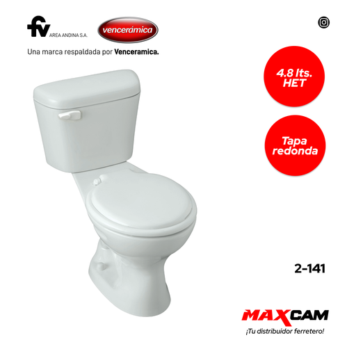 [2-141] INODORO FIRENZE/MILAN BLANCO VENCERAMI 2-141