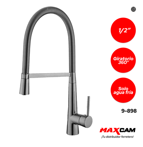 [9-898] LLAVE FREGADERO INDIV FLEXIBLE GRIMAX 9-898