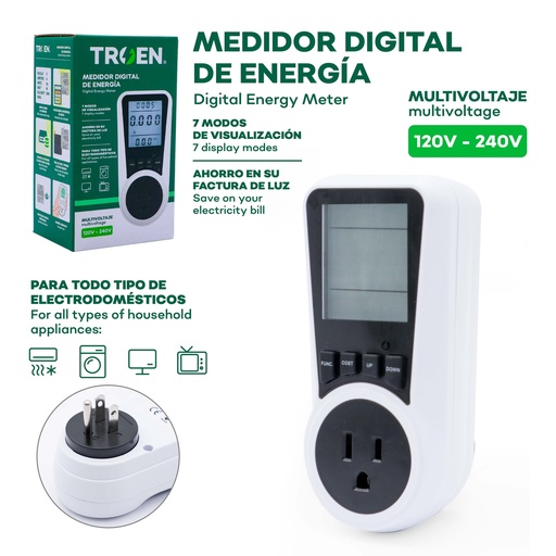 [9-784] MEDIDOR DE CONSUMO ELECTRICO TROEN 9-784