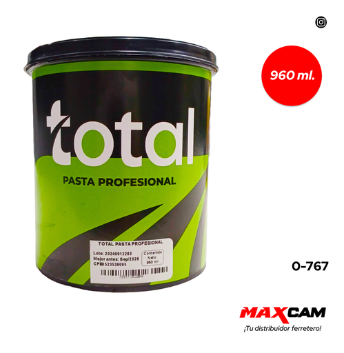 [0-767] PASTA PROFESIONAL x 1/4 GLN TOTAL 0-767