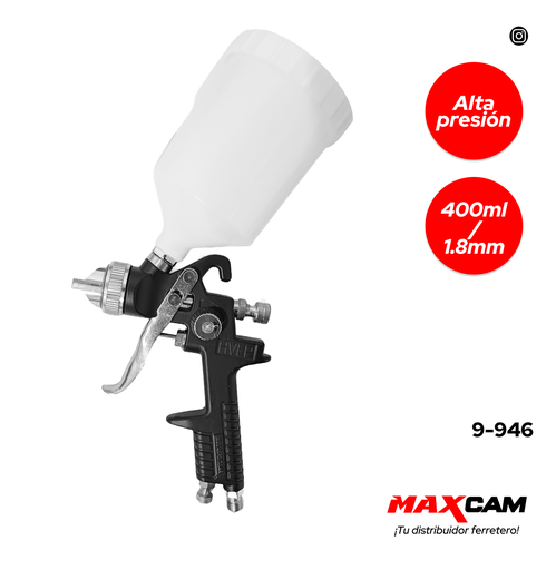 [9-946] PISTOLA P/PINTAR DE GRAVEDAD 400 ML SEAL TOOLS 9-946