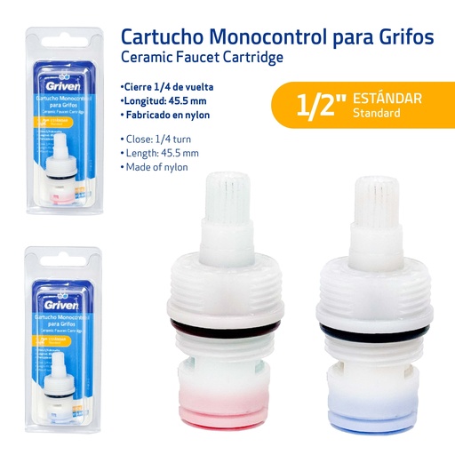 [10-227] VASTAGO MONOMANDO 45.5MM GRIVEN 10-227