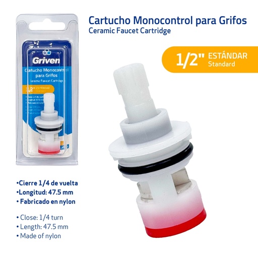 [10-229] VASTAGO MONOMANDO 47.5MM GRIVEN 10-229