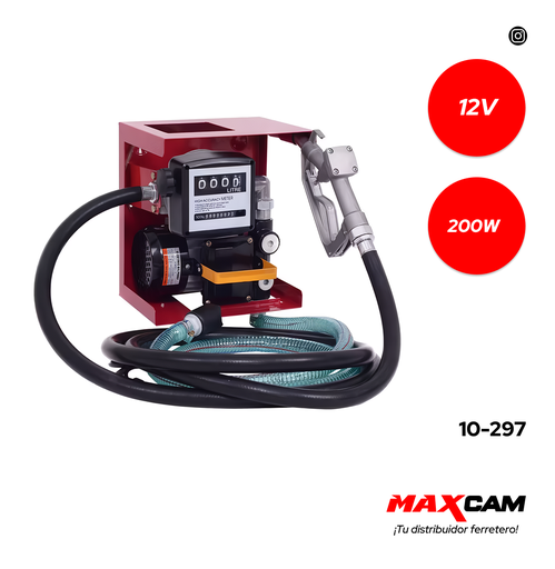 [10-297] BOMBA DE COMBUSTIBLE 12V C/SURTIDOR DIESEL TOOLS 10-297