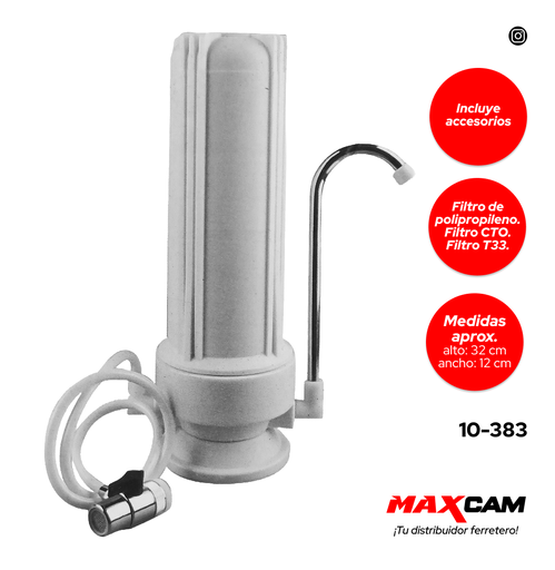[10-383] FILTRO PURIFICADOR DE AGUA GRIMAX 10-383