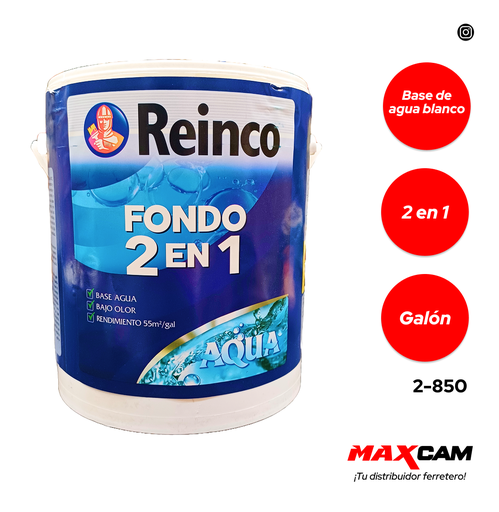 [2-850] FONDO AQUA BLANCO 2 EN 1 SANTIN x GAL REINCO 2-850