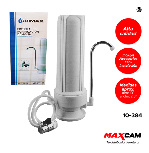 [10-384] PURIFICADOR DE AGUA GRIMAX 10-384