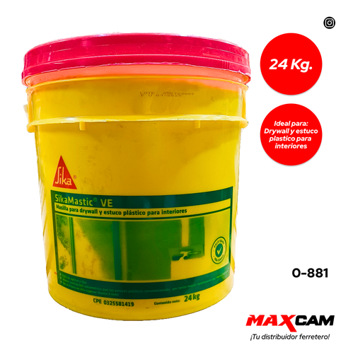 [0-881] SIKAMASTIC PASTA PROF MULTIPROPOSITO x CUÑETE (24KG) 0-881